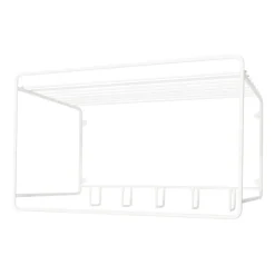 Uptown hat shelf, White