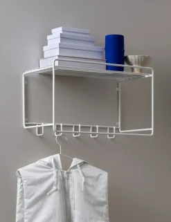 Uptown hat shelf, White