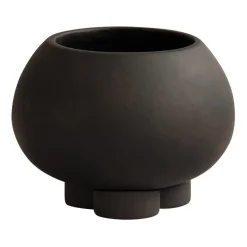 Urchin flower pot petit Ø17 cm, Coffee