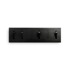 Utilitile wall hanger clothes hanger, Lacquered oak-black-large