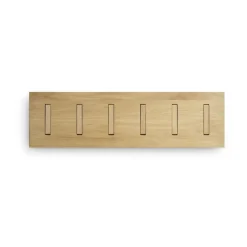 Utilitile wall hanger clothes hanger, Lacquered oak-large