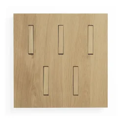 Utilitile wall hanger clothes hanger, Oak