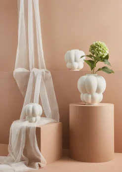 Uva vase 22 cm, Cream