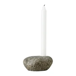 Valley candle sticks 6 cm, Natural stone
