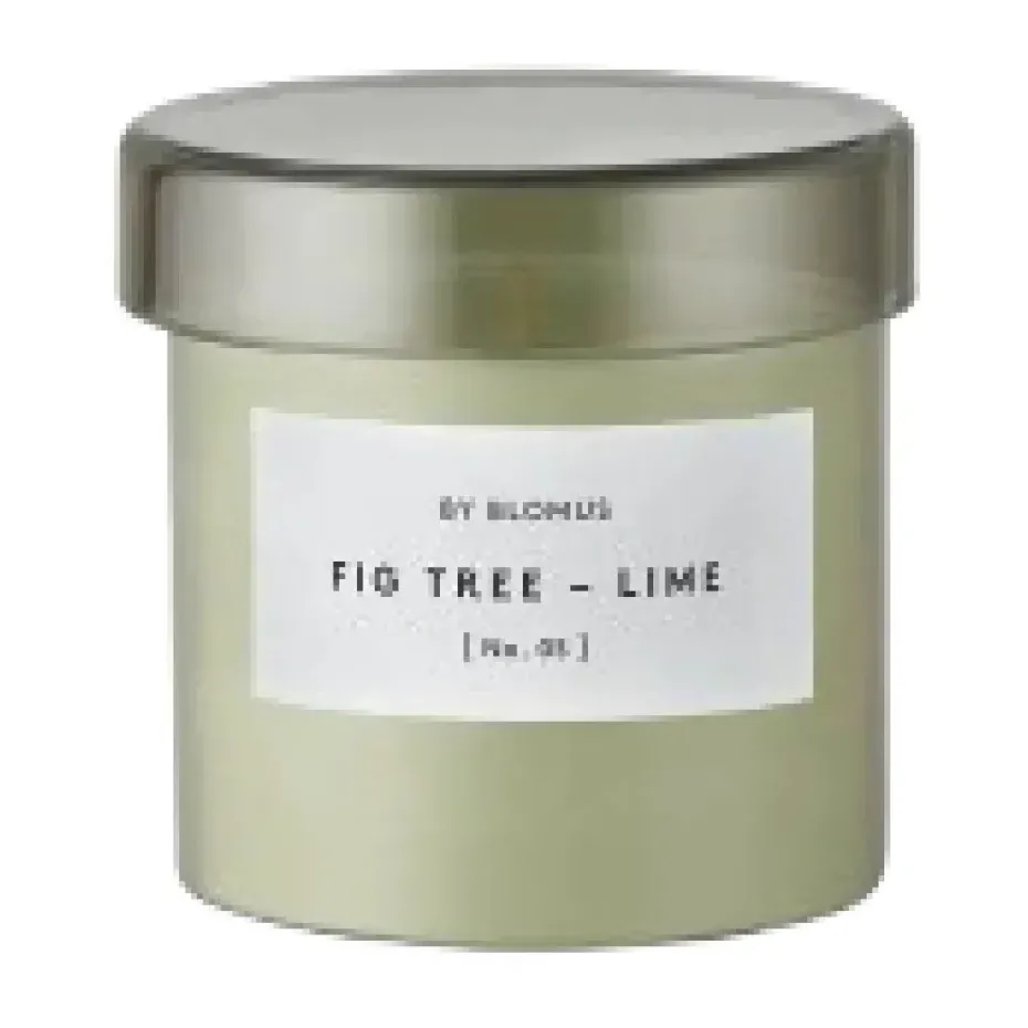 Valoa scented candle 30 hours, Fikon/Lime Agave Green