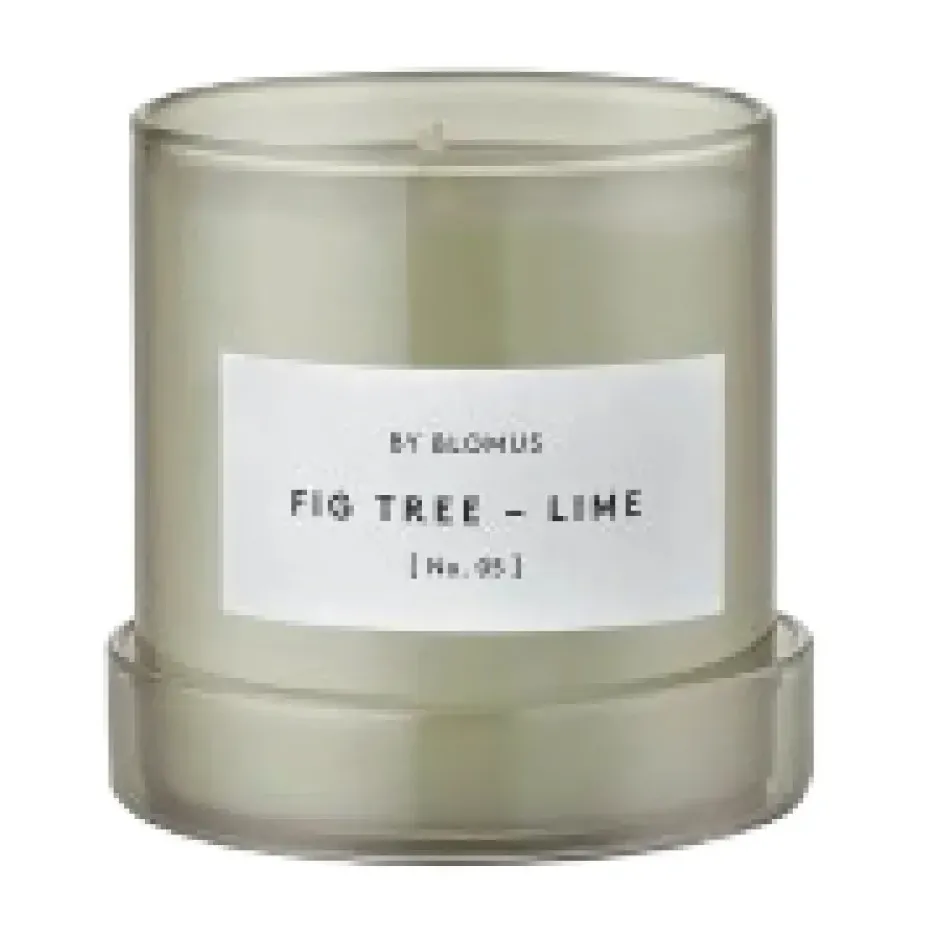 Valoa scented candle 30 hours, Fikon/Lime Agave Green