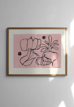Vegetable poster, 40x50 cm