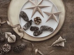 Venice wooden star Ø20 cm, Natural
