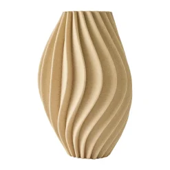 Vento vase, Sand, small 32 cm