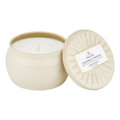 Vermeil Mini Tin scented 25 hours, Coconut Papaya