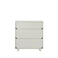 Vidja Low chest of draws, Sand. 3 box