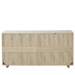 Vidja side table, White pigmented oak