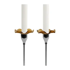 Viva candle cuff 2-pack, Amber