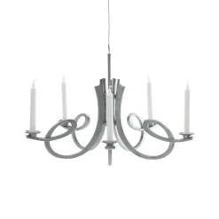 Volt chandelier, Aluminum