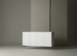 Volt sideboard 80x148 cm, White lacquer