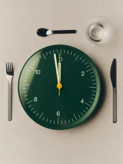 Wall Clock Ø26.5 cm, Green