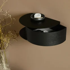 Wallie shelf, Black