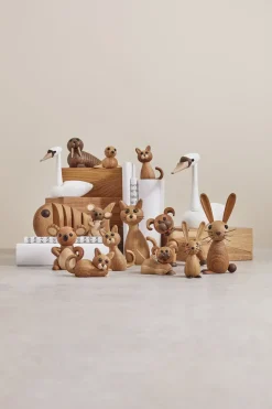 Wally walrus decoration, Oak