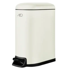 Walther pedal bin 10 liter, Off white