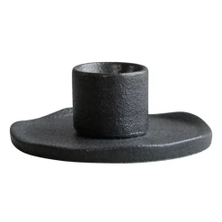 Wave candle sticks, Cast iron