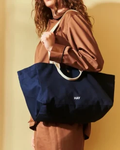 Weekend Bag No 2 bag S 26x56 cm, Midnight blue