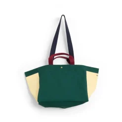 Weekend Bag Organic bag S, Dark green multi