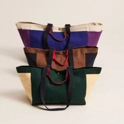 Weekend Bag Organic bag S, Dark green multi
