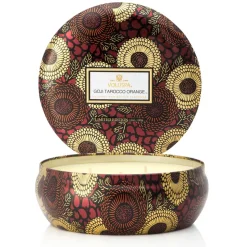 3-wick in a tin candle 60 hours, Goji & Tarocco Orange
