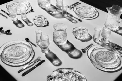 Wirkkala Ice platter art piece Ø13,5 cm, Clear