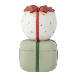 Wish candle holder, White-green