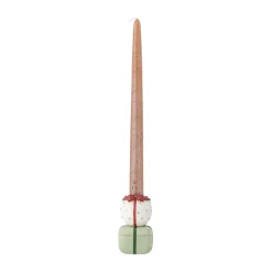 Wish candle holder, White-green