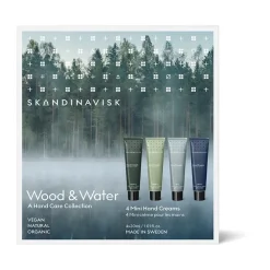 Wood & Water mini hand cream 4 pieces, 30 ml