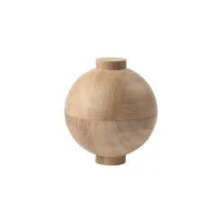 Wooden Sphere bowl XL Ø16x18 cm, Oak