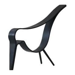 Woody Bird medium, black-stained oak wood