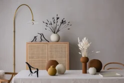 Woody Bird medium, black-stained oak wood