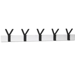 Y hook rack, white, black