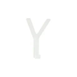 Y-hook Midi hook, White
