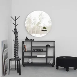 You mirror, Oiled oak
