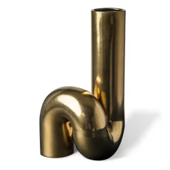 Yourtube vase 37 cm, Gold