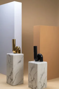 Yourtube vase 37 cm, Gold