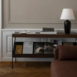 Zet magazine shelf, Black