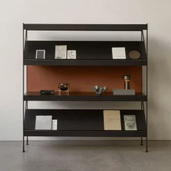 Zet magazine shelf, Ivory
