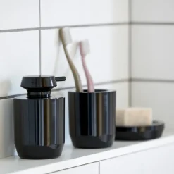 Zone Suii soap dispenser 12.4 cm, black